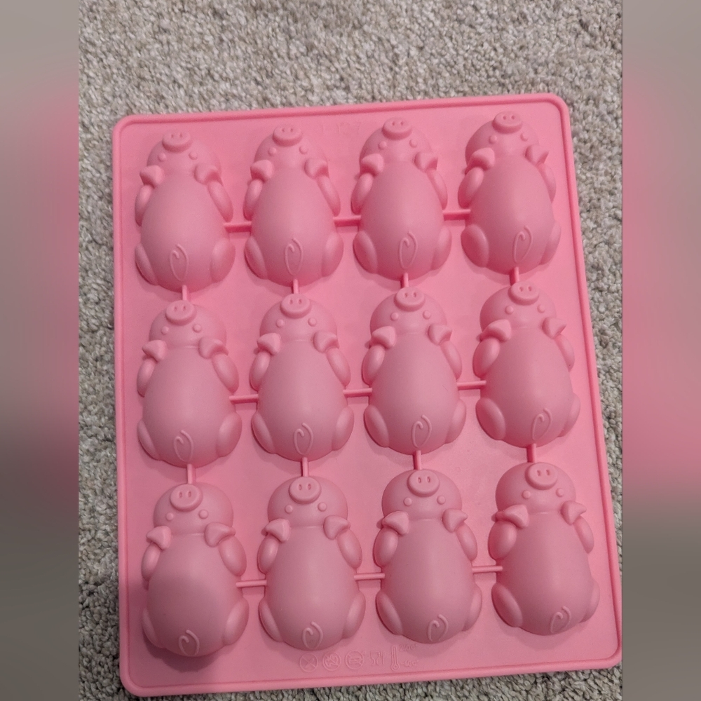 Silicone Mold Pig shaped